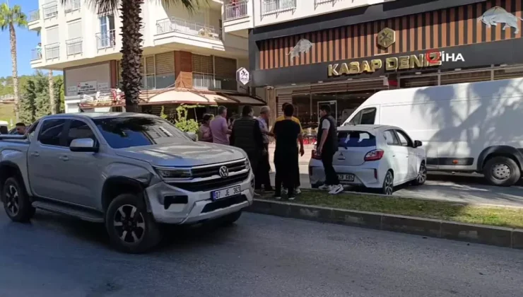 Manavgat’ta Trafik Kazası: 2 Yaralı